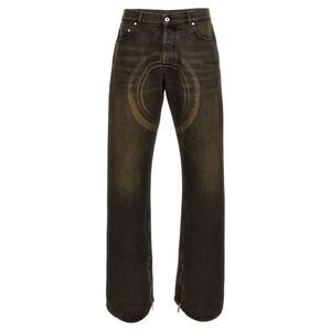 Off-White Men's Relax Round Jeans